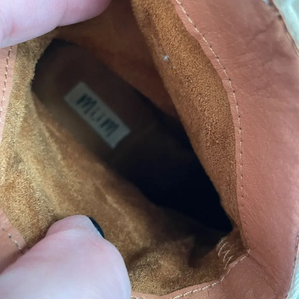 Mi.iM LOUIE Faux Suede Ankle Boots- TAUPE Size 8 - Picture 3 of 6